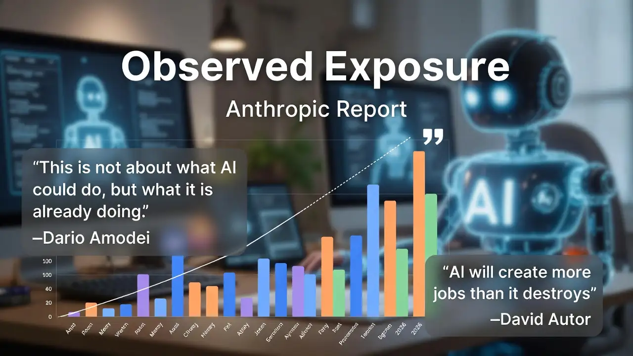 ¿Tu Trabajo Sobrevivirá a la IA? Anthropic Revela la Verdad con Datos Reales