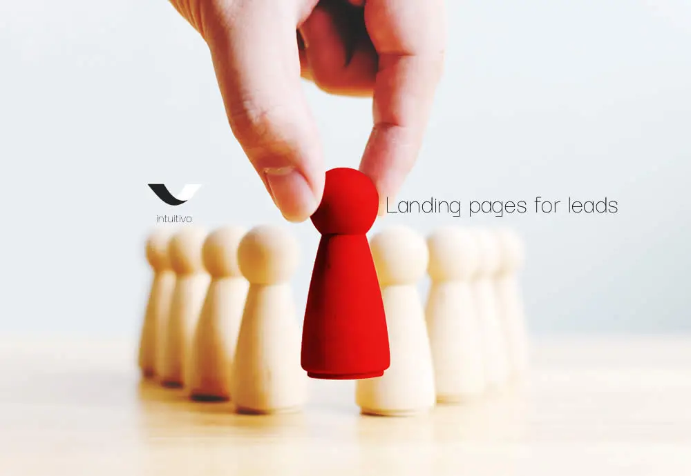 Landing pages for leads